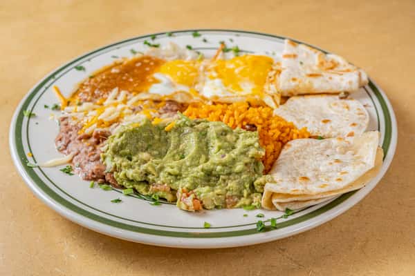 "Puebla" Huevos Rancheros