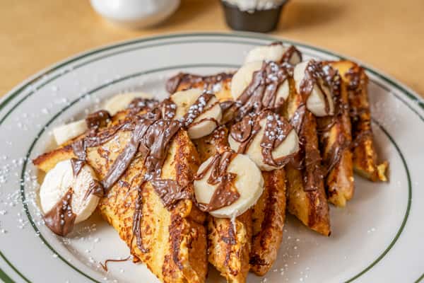 Banana Nutella French Toast