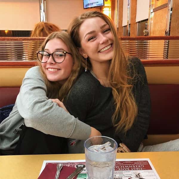 people at diner
