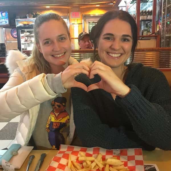 people at diner