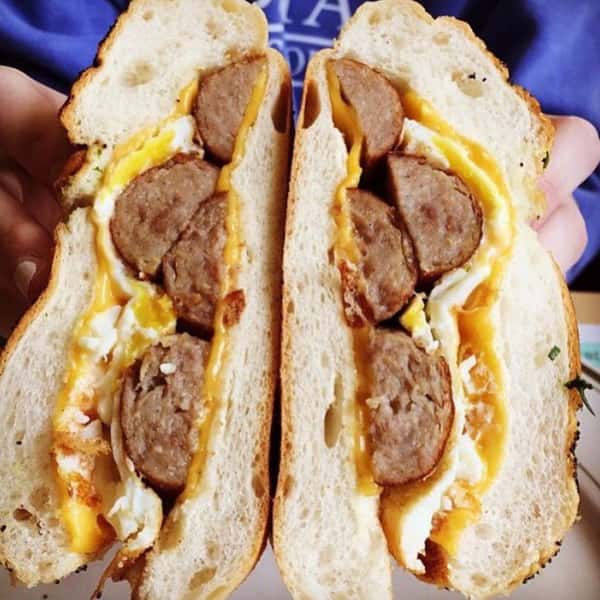 Sausage and Egg Sandwich
