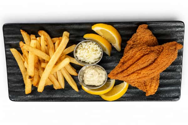 CATFISH AND FRIES