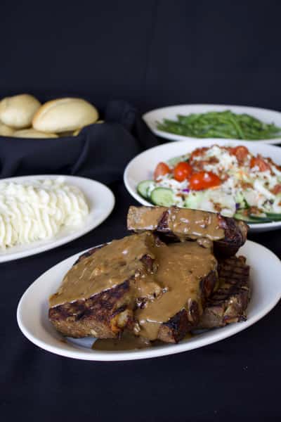 Grilled Meatloaf Family Meal