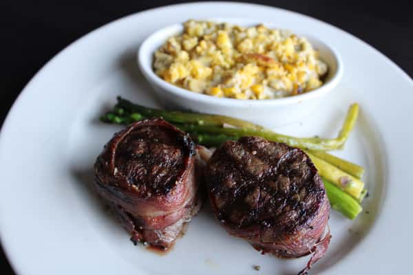Bacon-Wrapped Tenderloin Medallions*