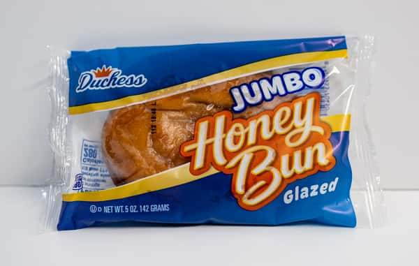 Hostess Jumbo Honey Bun Glazed