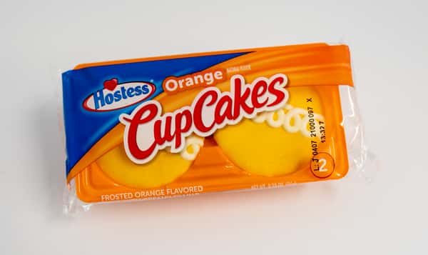 Hostess Cup Cakes Orange 2pk