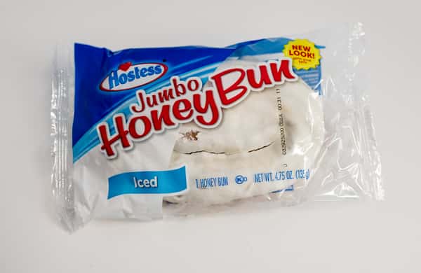 Hostess Jumbo Honey Bun Iced