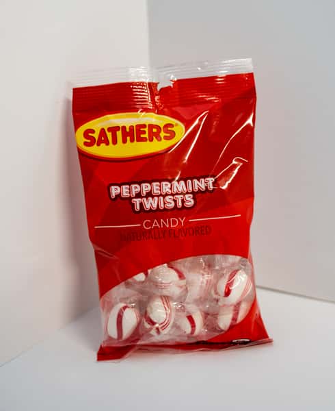 Sathers Peppermint Twists 3.2oz