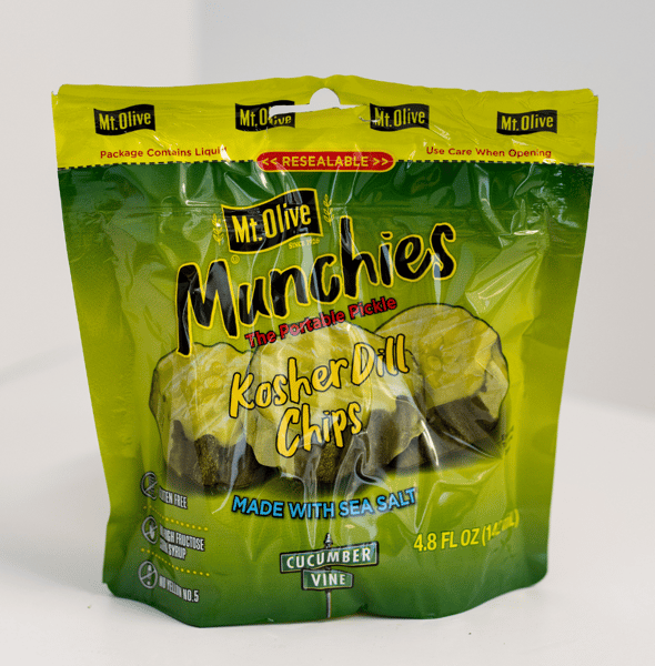 Mt Olive Munchies Kosher Dill Chips 4.8oz