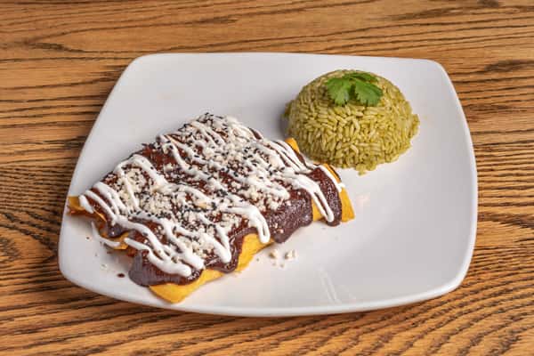 MOLE ENCHILADAS