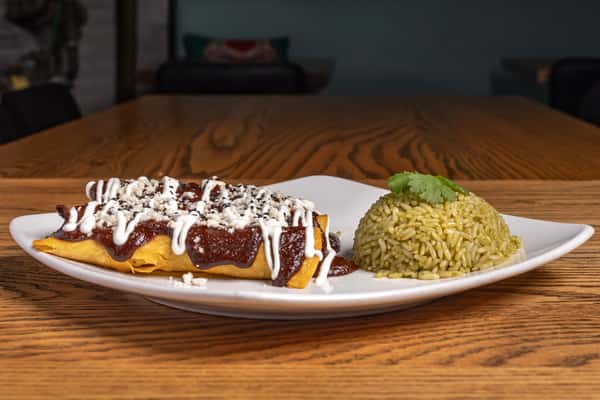 MOLE ENCHILADAS