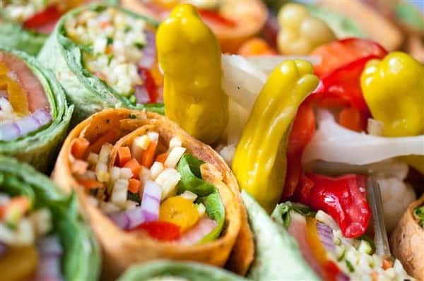 veggie wrap