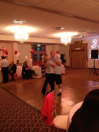 couple dancing on dance floor