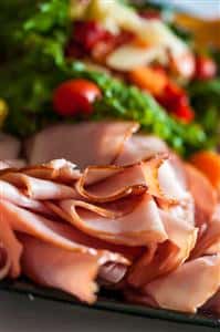 sliced turkey