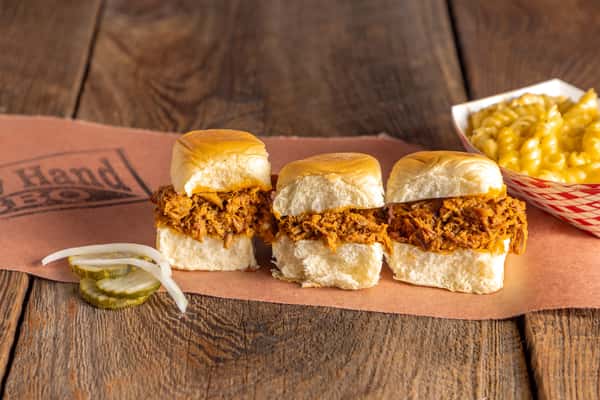 Chopped Pork Sliders