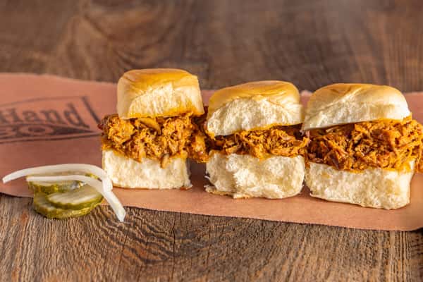 Chopped Pork Sliders
