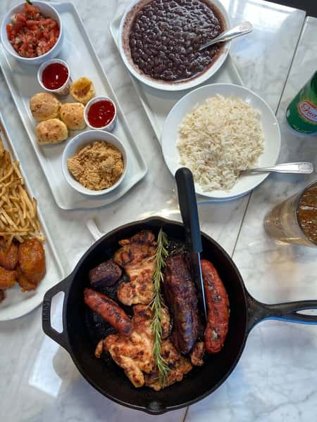 churrasco meats and sides