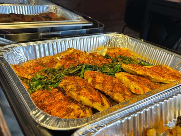 Chicken on Fire Platter Catering Style