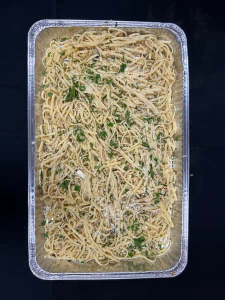 Aglio e Olio Pasta Catering Style