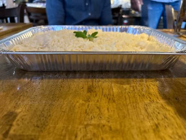 Side of White Rice Catering Style
