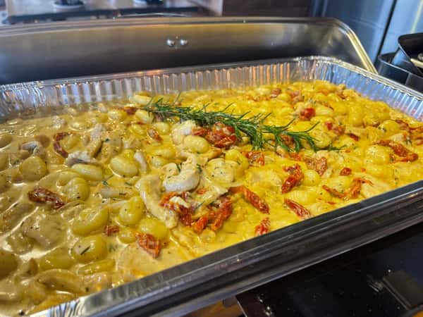 Sundried Tomato Pasta Catering Style