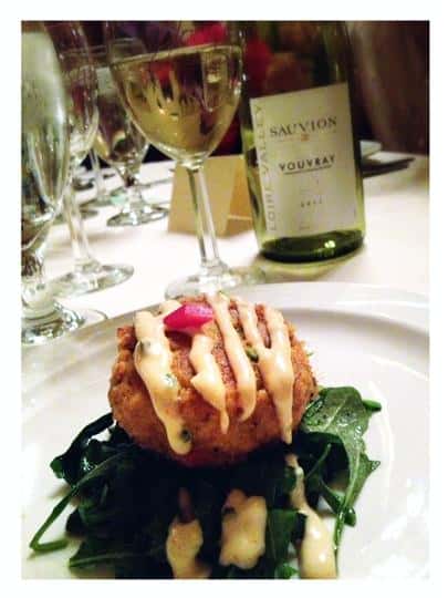 cake and wine