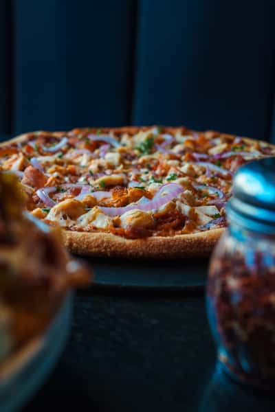 Wood-fired pizza fresh from the oven at Oak & Pie in Wichita