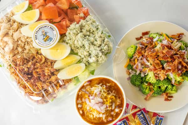 Chef salad and chilli