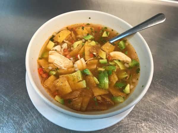 chicken soup with vegetables