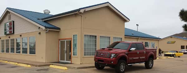 outdoor view of business