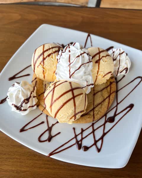Chocolate Chip Cookie Sundae