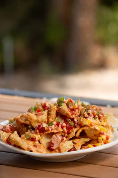 Ahi Tuna Poke Nachos