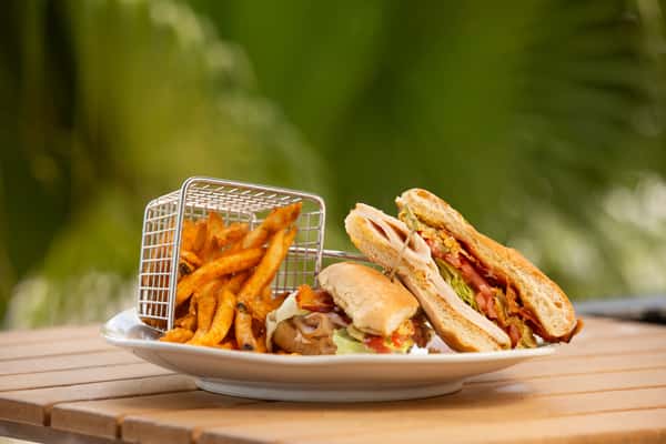Stacked Jerked Turkey Club