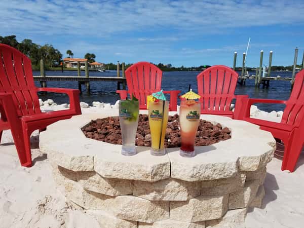 cocktails outdoors