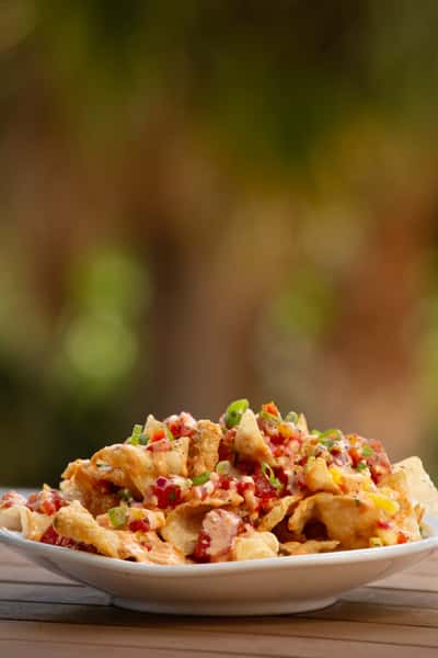 Ahi Tuna Poke Nachos
