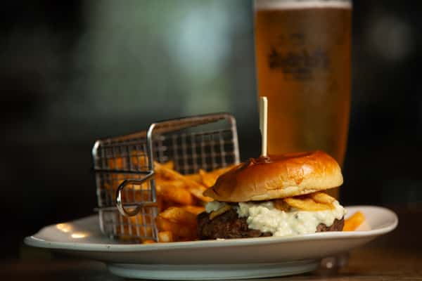 Blazin' Blue Burger