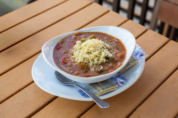 Homemade Spicy Island Gumbo