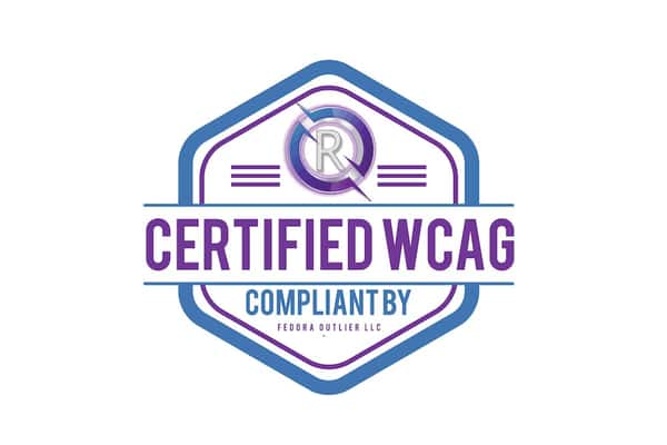 Certified WCAG Compliant By Fedora Outlier LLC
