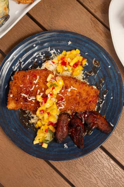 Coconut-Crusted Snapper