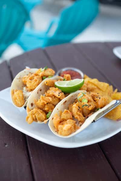 Firecracker Shrimp Tacos