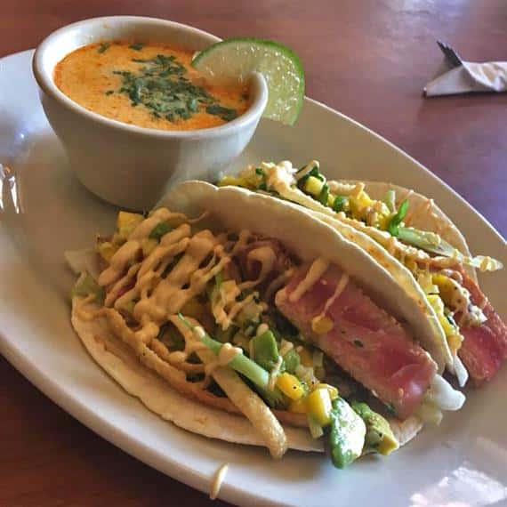 tuna tacos