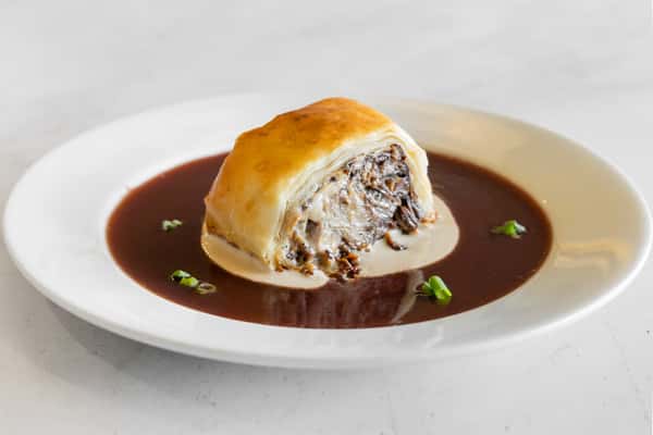 Wild Mixed Mushroom Strudel