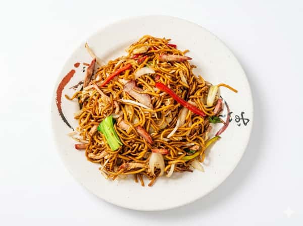 56. Pork Char Siu Fried Noodle