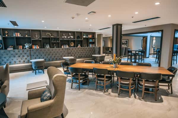 restaurant dining area