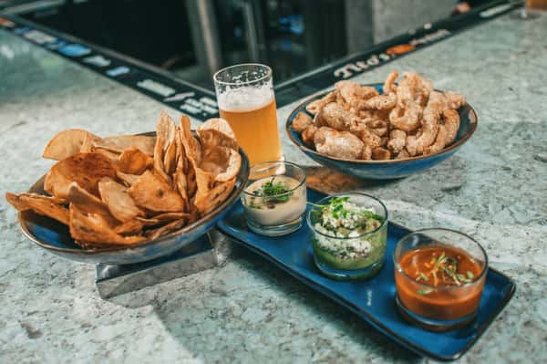 Chicharonnes or Tostada Trio