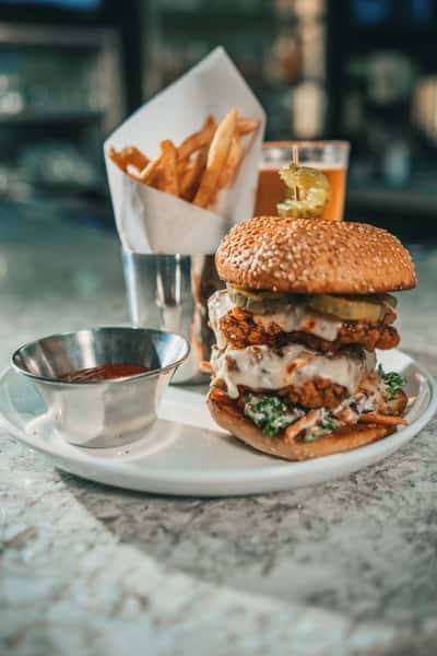 Emilio's Hot Chicken Sandwich