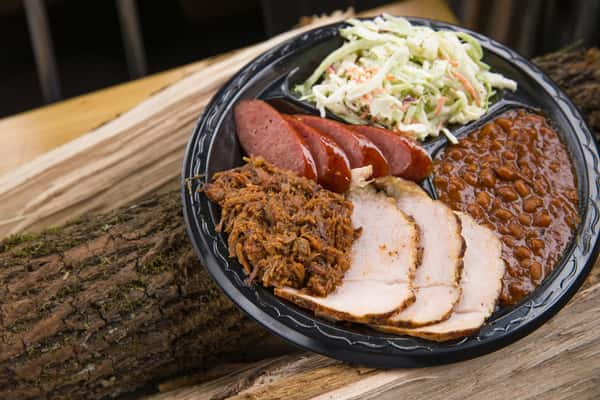 Smoked Meat Plate - Full Café Menu - Blake's Place - Barbecue ...