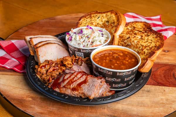 Smoked 3 Meat Plate