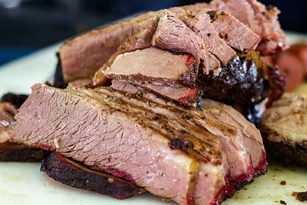 sliced meat