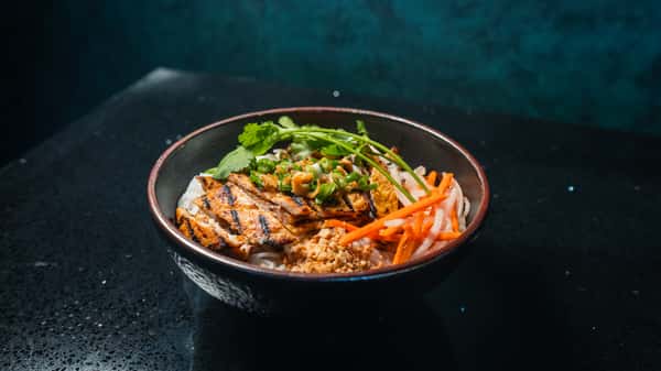 Chicken and salad